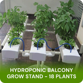 Hydroponic Balcony Grow Stand Gurugram